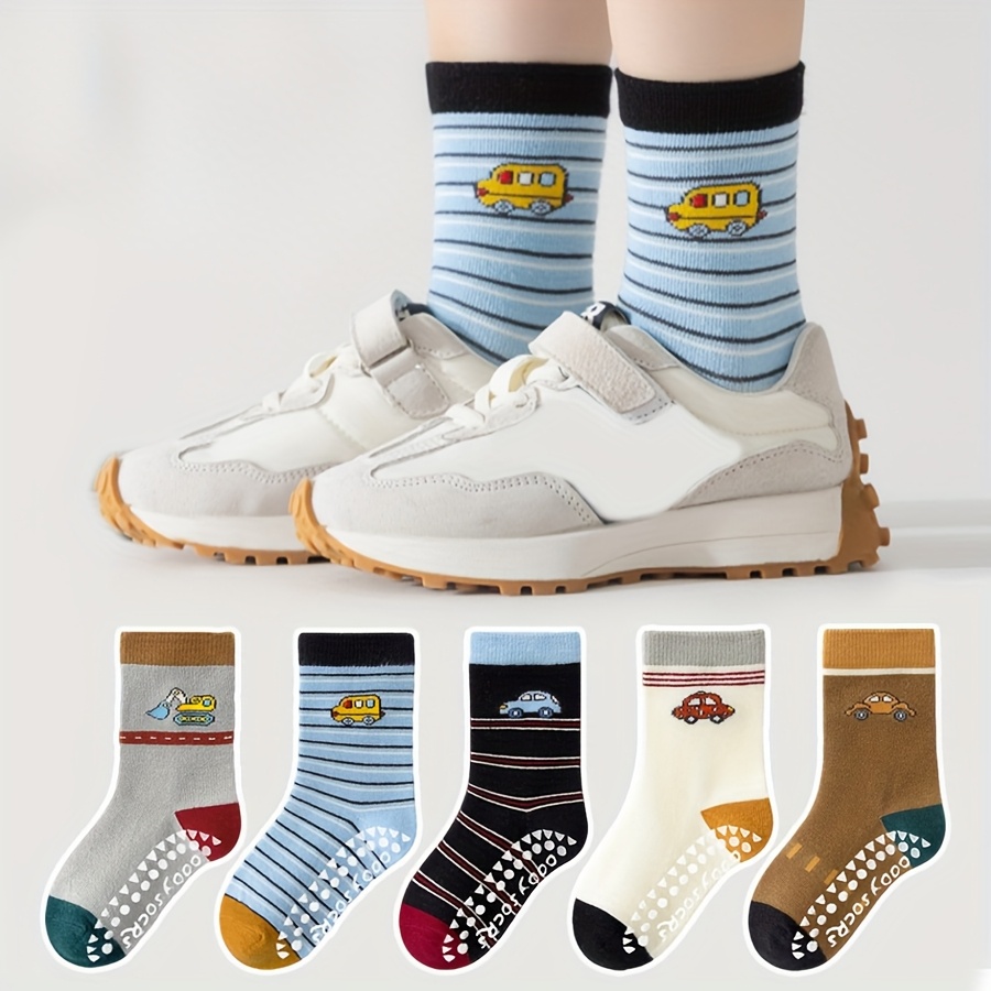 5-Pack Children's Floor Socks  - Japanese Lifestyle Youtube 评论和价格