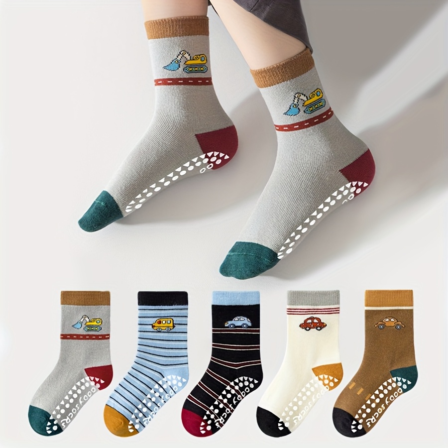 5-Pack Children's Floor Socks  - Japanese Lifestyle Youtube 评论和价格